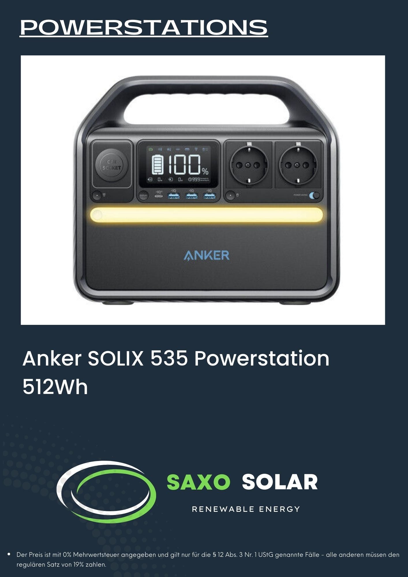 Anker Solix 535 (2026 Edition)