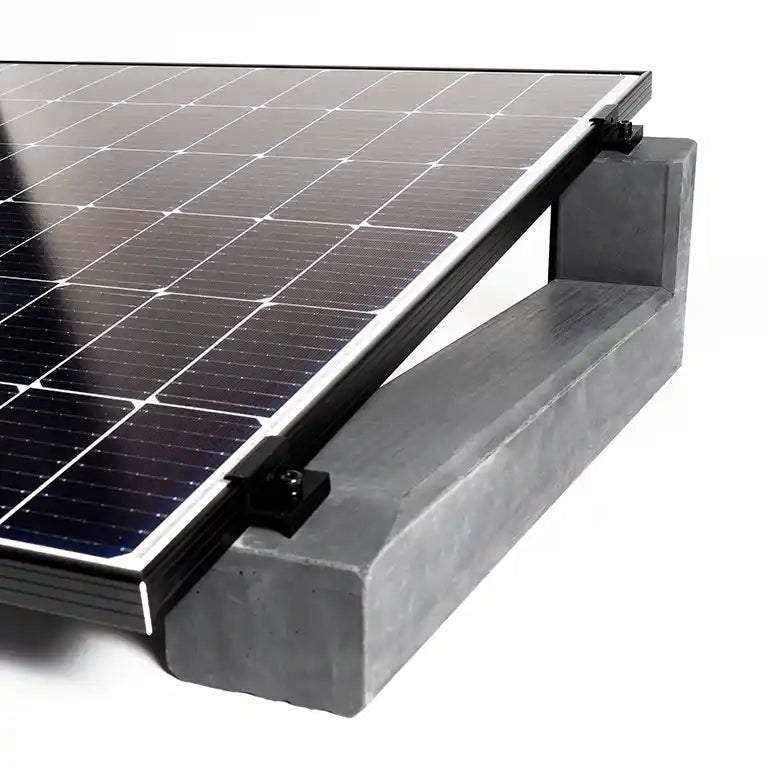 WATTSTONE 15° Betonaufständerungen für nahezu jedes PV-Modul geeignet
