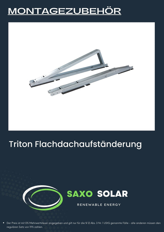Triton Flachdachmontagesystem