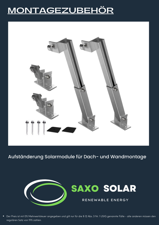 Solarmodul Halterung in Sachsen kaufen. Standorte in Dresden und Leipzig